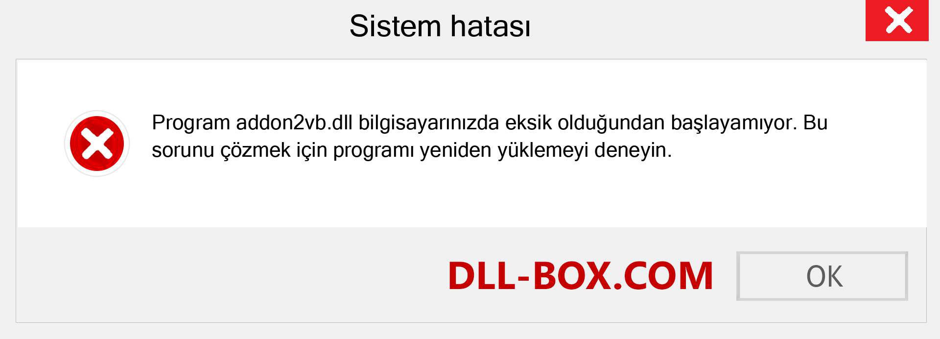 addon2vb.dll dosyası eksik mi? Windows 7, 8, 10 için İndirin - Windows'ta addon2vb dll Eksik Hatasını Düzeltin, fotoğraflar, resimler